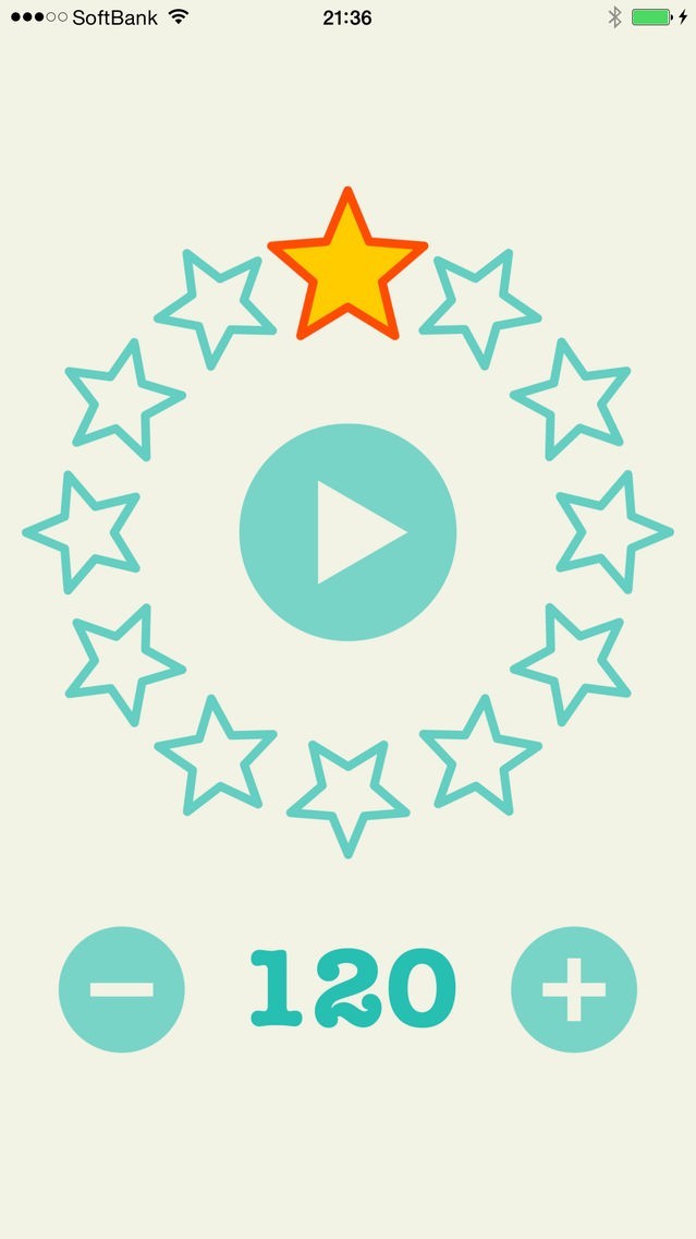 METRONOME STAR | スクリーンショットその1