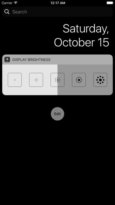明るさ調整を快適に - Widget Brightness | スクリーンショットその1