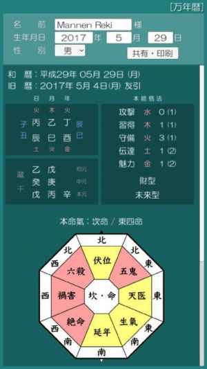 万年暦 Iphone Androidスマホアプリ ドットアップス Apps