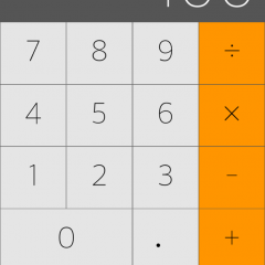 「計算機 - HD」スマホで使えるシンプルな電卓アプリ！のアイコン