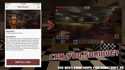 FNAF Maps for Minecraft PE | スクリーンショットその1