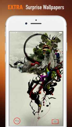 日本の抽象絵画の壁紙 Iphone Androidスマホアプリ ドットアップス Apps