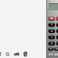「メモ電卓 (ge-calc)消費税対応」で計算しながらメモもとるのアイコン