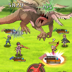 「ドラゴンハンターCOOP / リアルタイムバトルで運命の仲間と出会えるRPG」仲間と共にドラゴンを倒す爽快バトルが熱いのアイコン