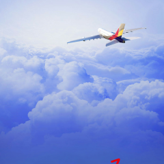 「アシアナ航空」のアプリで旅行予約もサクサク！航空券を手軽にに取得しようのアイコン