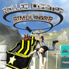 「ローラーコースターシミュレーター 人が落ちちゃうジェットコースター」があなたのストレス発散＆現実逃避を手助け！のアイコン