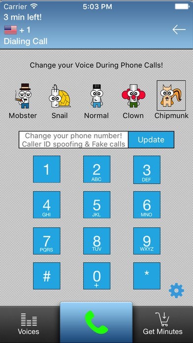 ボイスチェンジャーライト - ファニーシマリスサウンドトランスフォーマー | スクリーンショットその1