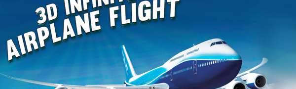 「3次元 無限 航空機の便 無料 パイロットレースゲーム」傾け操作で楽しめる 飛行機レースゲーム