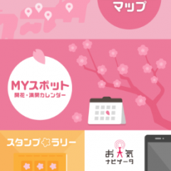 桜の状態や開花・満開予想日がわかる！気象情報アプリ「桜のきもち」のアイコン