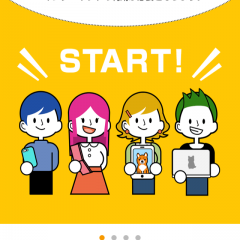 便利なアプリ♪ お仕事でも学生さんにも、趣味での仲間との やり取りにもおすすめ「らくらく連絡網-可愛いスタンプでトークも楽しめるメーリングリスト」でスケジュール管理しよう～のアイコン