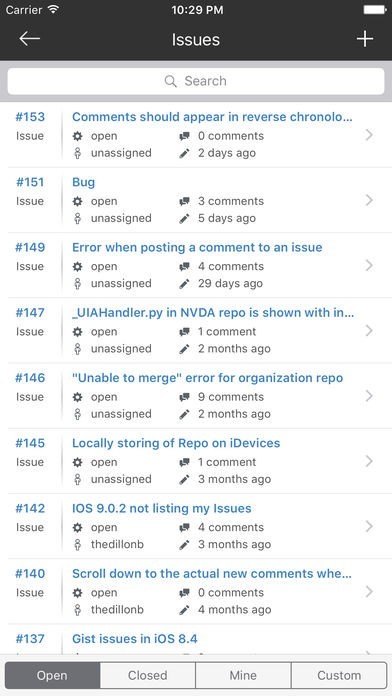 CodeHub - A Client for GitHub | iPhone・Android対応のスマホアプリ探すなら.Apps