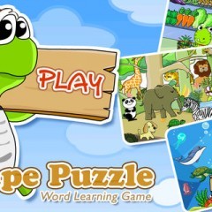 「英語を学べる子どもパズルゲーム – 無料」で楽しく学ぼう！のアイコン