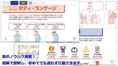 タイ語 ひとり歩きの会話集 Jtb Iphone Androidスマホアプリ ドットアップス Apps