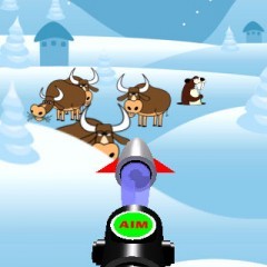 「Slingshot Cowboy Plus」カウボーイになって雄牛と対決！のアイコン