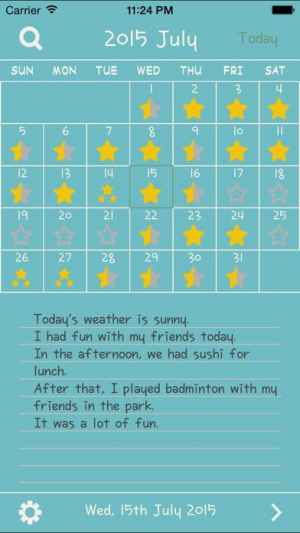English Diary 英語日記 英語 ダイアリー おすすめ 無料スマホゲームアプリ Ios Androidアプリ探しはドットアップス Apps