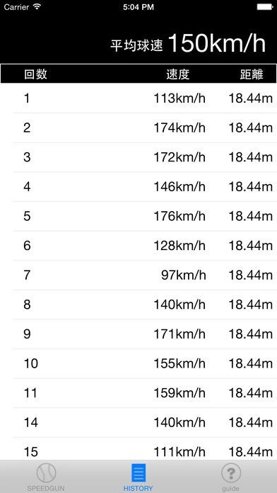 Touch The Speed Gun | スクリーンショットその2