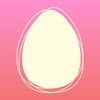 基礎体温で生理・排卵日を予測：Eggy アイコン