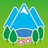 登山届のコンパス　山と自然ネットワーク アイコン
