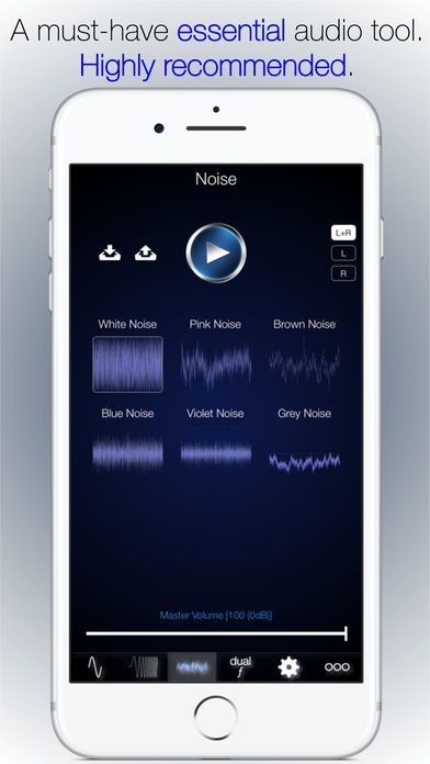 Audio Signal Generator including Sweeps & Noise | iPhone・Android対応のスマホ ...