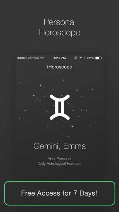 今日の星占い - 占星術 数秘術 黄道帯 出生図 星座 運 占い師 運命 2017-2018 よそく | スクリーンショットその2