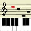 楽譜を読む練習アプリ 五線譜のピアノや音楽譜読みトレーニング アイコン