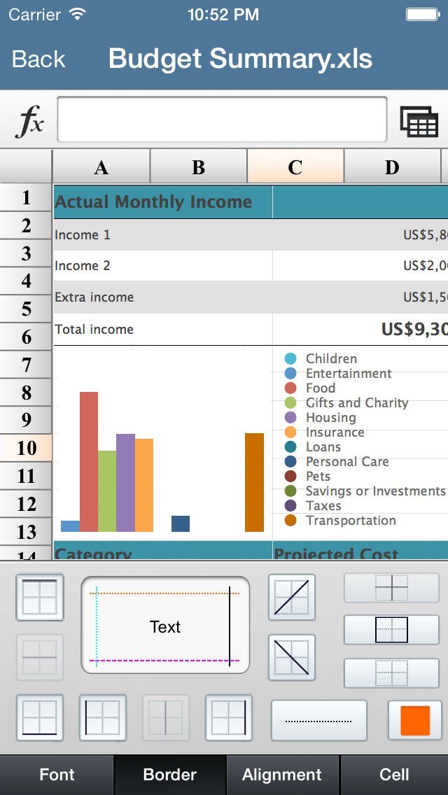 Spreadsheets For Excel Format iPhone・Android対応のスマホアプリ探すなら.Apps