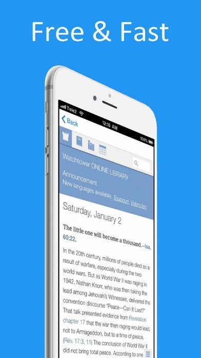 JW ONLINE LIBRARY | スクリーンショットその1