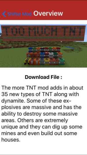 More Tnt Mod For Minecraft Pc Pocket Guide Edition Iphone Androidスマホアプリ ドットアップス Apps