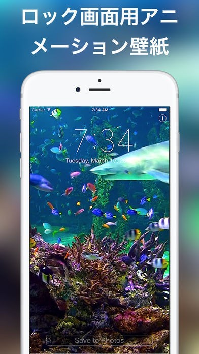 ロック画面用の水族館ライブ壁紙 Iphone Androidスマホアプリ ドットアップス Apps
