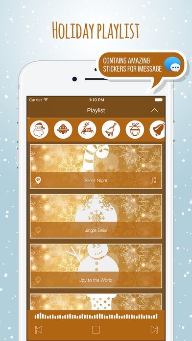 子供と大人のためのクリスマスソングの休日のアイデア | スクリーンショットその1
