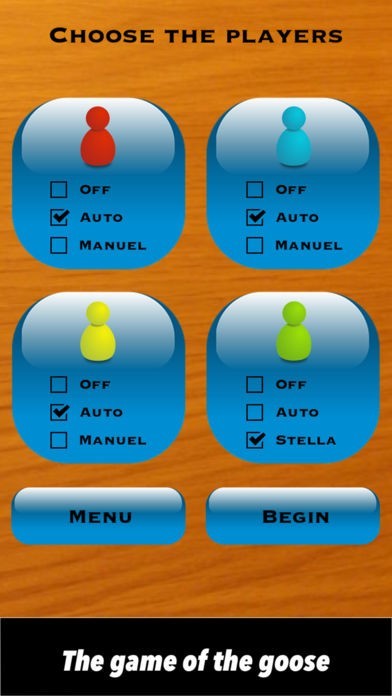 ガチョウ ゲーム。ボードゲーム。 | スクリーンショットその1