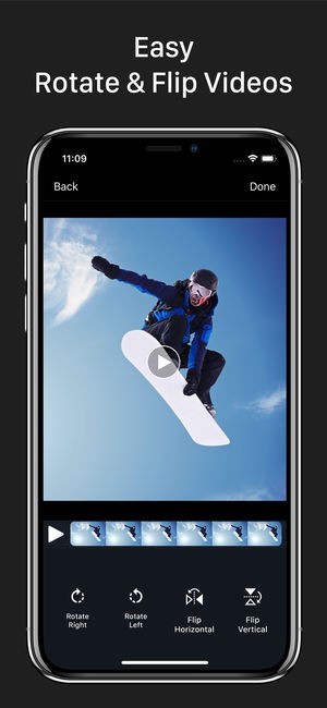 video rotate and flip for ios free
