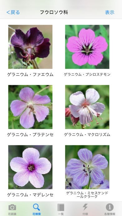 花しらべ 花認識 花検索 Iphone Androidスマホアプリ ドットアップス Apps