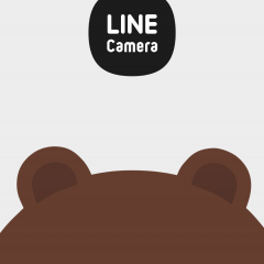 カメラアプリランキングでおなじみのLINE Camera のアイコン