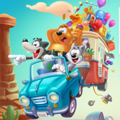 アーケードゲームランキング上位！カートゥーンパズルゲーム「Toon blast」のアイコン