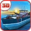 クレーン船シミュレータ3D - クルーズ船やボートの駐車場の運転ゲーム アイコン
