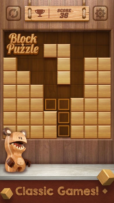 Wood Cube Puzzle | iPhone/Androidスマホアプリ - ドットアップス（.Apps）