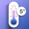 屋外温湿度計-室内温度&体温感知温度 アイコン