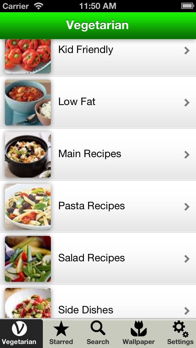 Vegetarian Recipes Pro 2000+ iPhone・Android対応のスマホアプリ探すなら.Apps