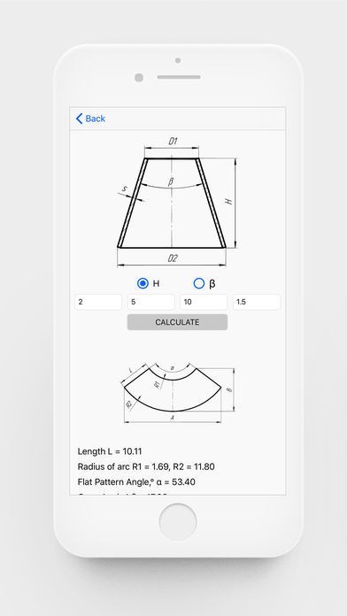 Flat Pattern Bend Calculator | iPhone・Android対応のスマホアプリ探すなら.Apps