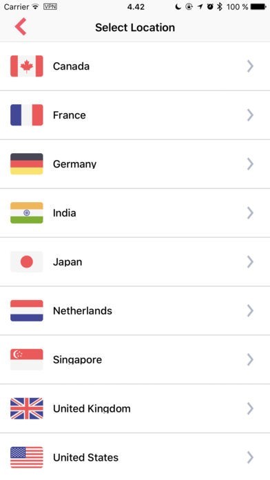 Mega VPN - Virtual Locations | スクリーンショットその2