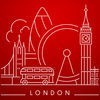 ロンドン 旅行 ガイド ＆マップ アイコン