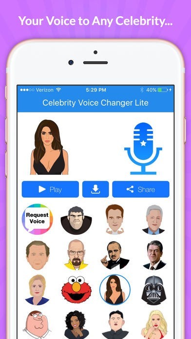 celebrity tts voices for android