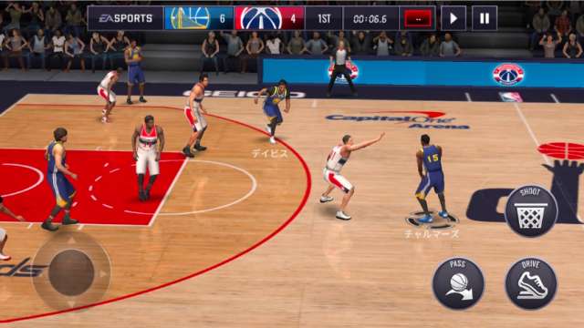 Nba Live バスケットボール のレビューと序盤攻略 Iphone Androidスマホアプリ ドットアップス Apps