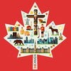 カナダ 旅行 ガイド ＆マップ アイコン