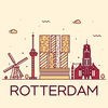 ロッテルダム 旅行 ガイド ＆マップ アイコン