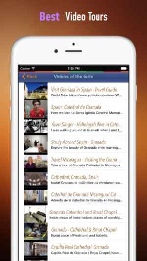 スペイングラナダツアーガイド ベストオフラインマップストリートビューと緊急ヘルプ情報を持ちます Iphone Android対応のスマホアプリ探すなら Apps
