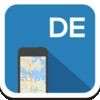 ドイツ オフラインマップ、ガイド、天気、ホテル。無料のナビゲーション。GPS アイコン
