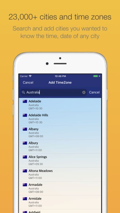 World Clock Time Zones Widget | iPhone・Android対応のスマホアプリ探すなら.Apps