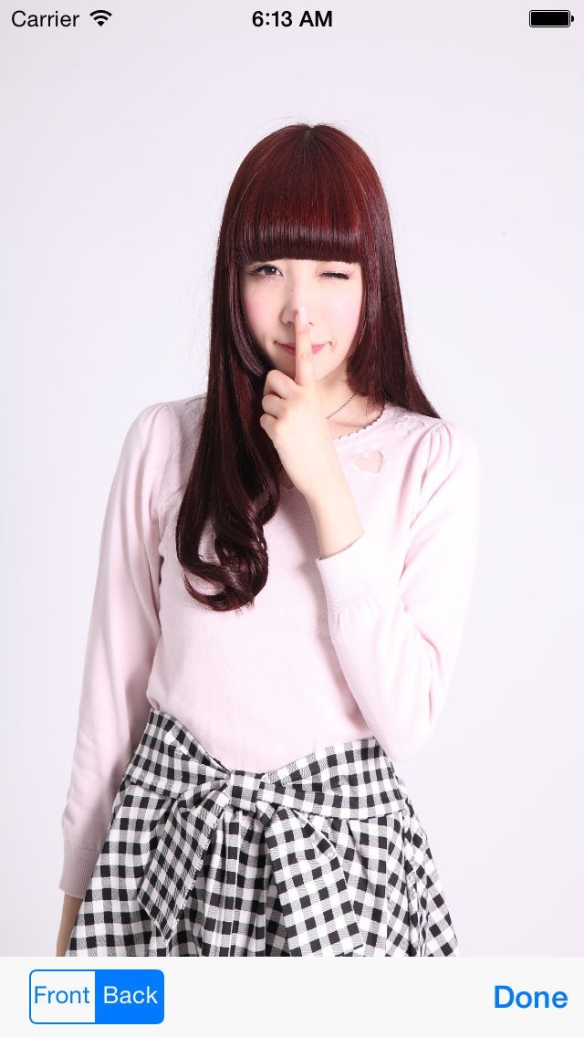 自撮りも簡単！ウィンクカメラ Wink Cam -selfie cam- | スクリーンショットその2